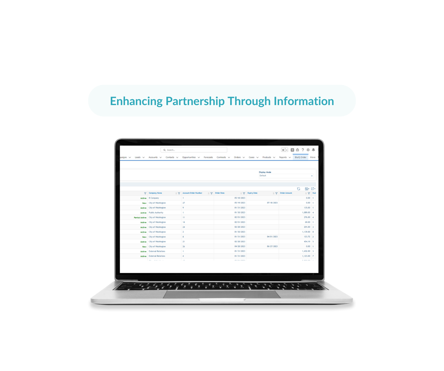 Enhancing Partnership Through Information Sharing