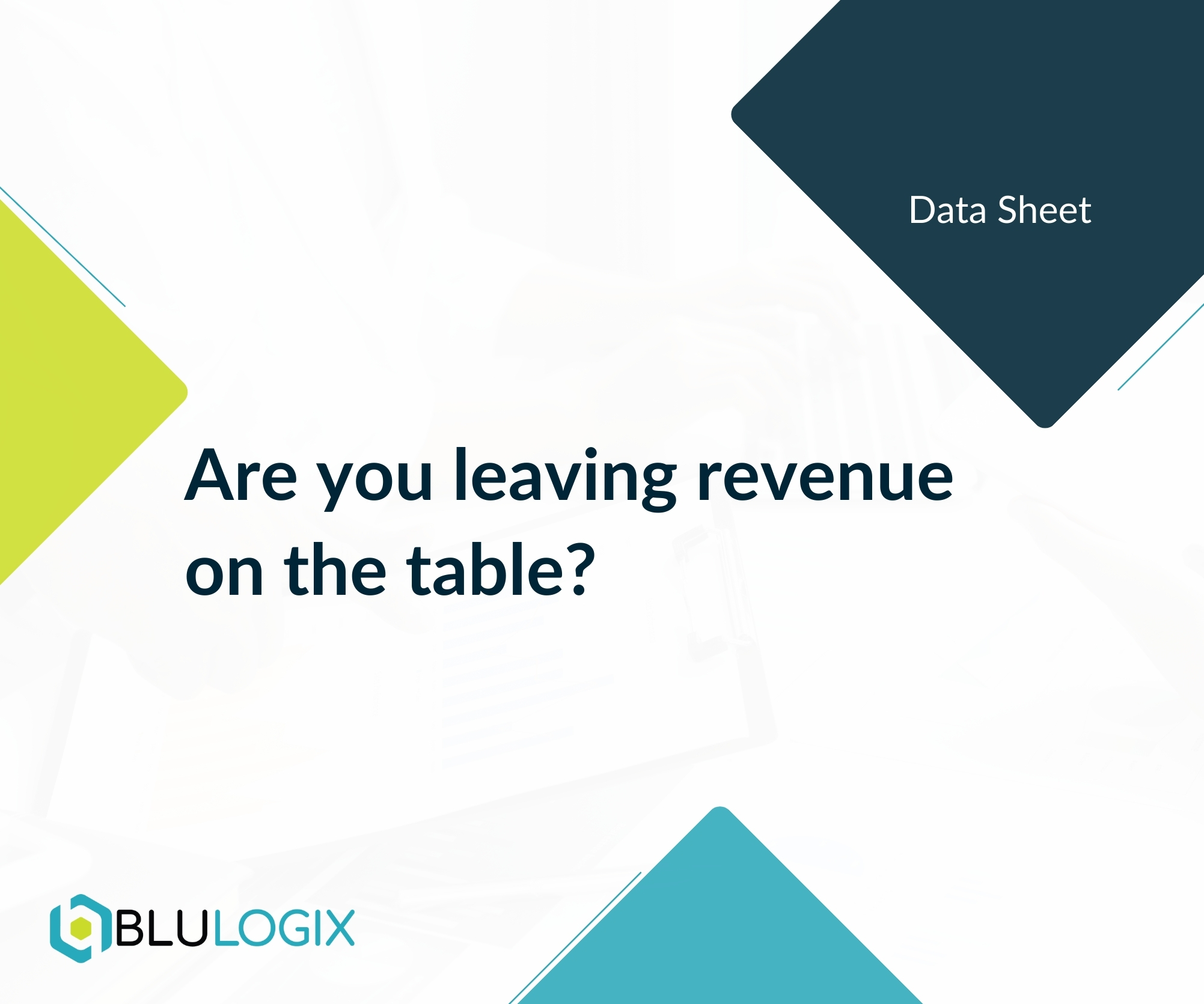 Are you leaving revenue on the table