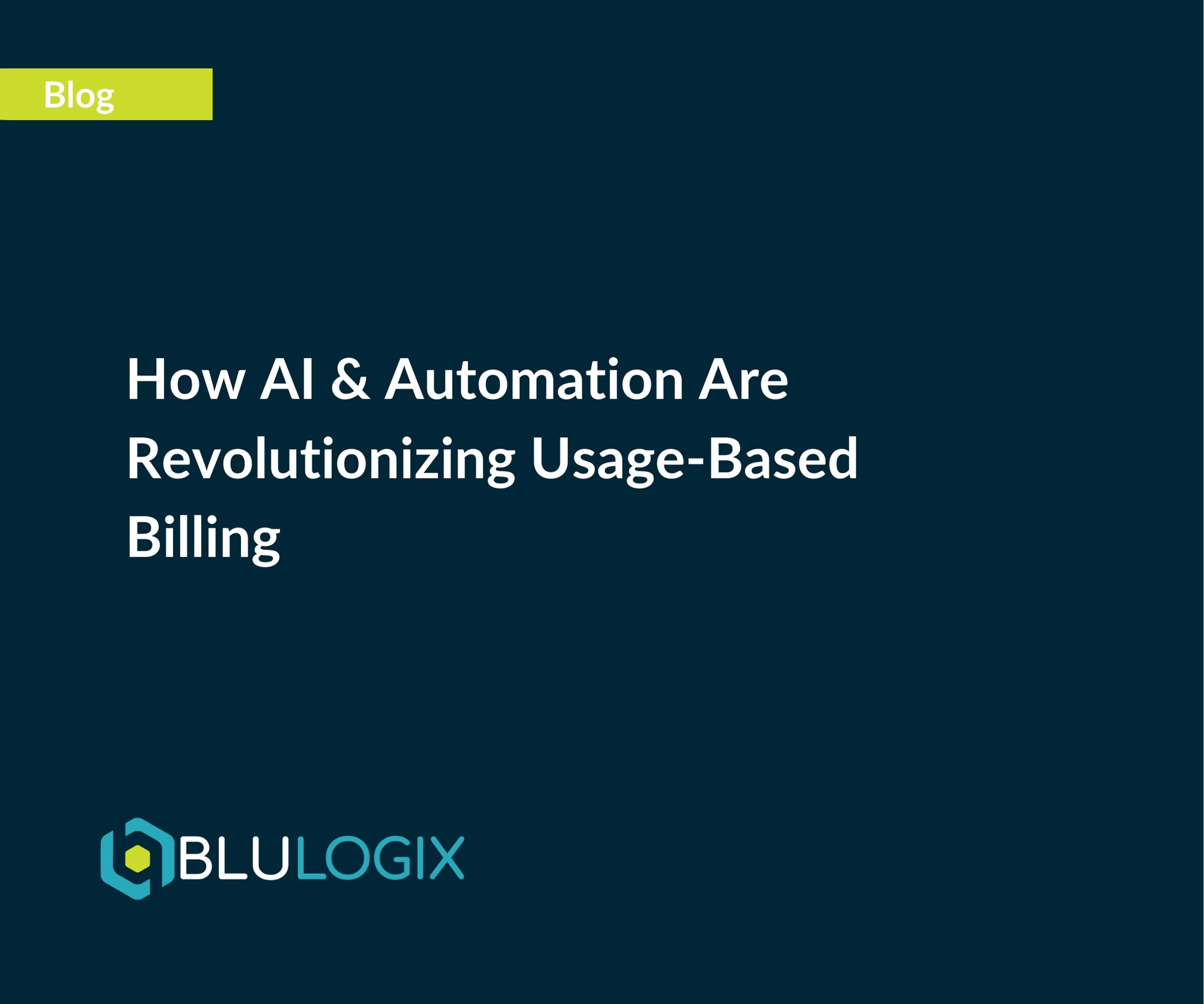 How AI & Automation Are Revolutionizing Usage Based Billing