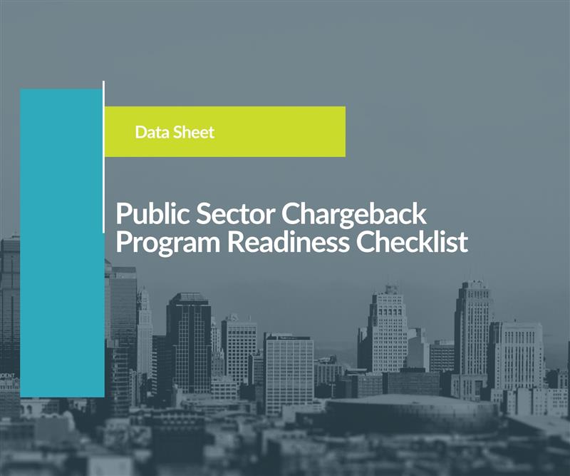 Public Sector Chargeback Program Readiness Checklist 1