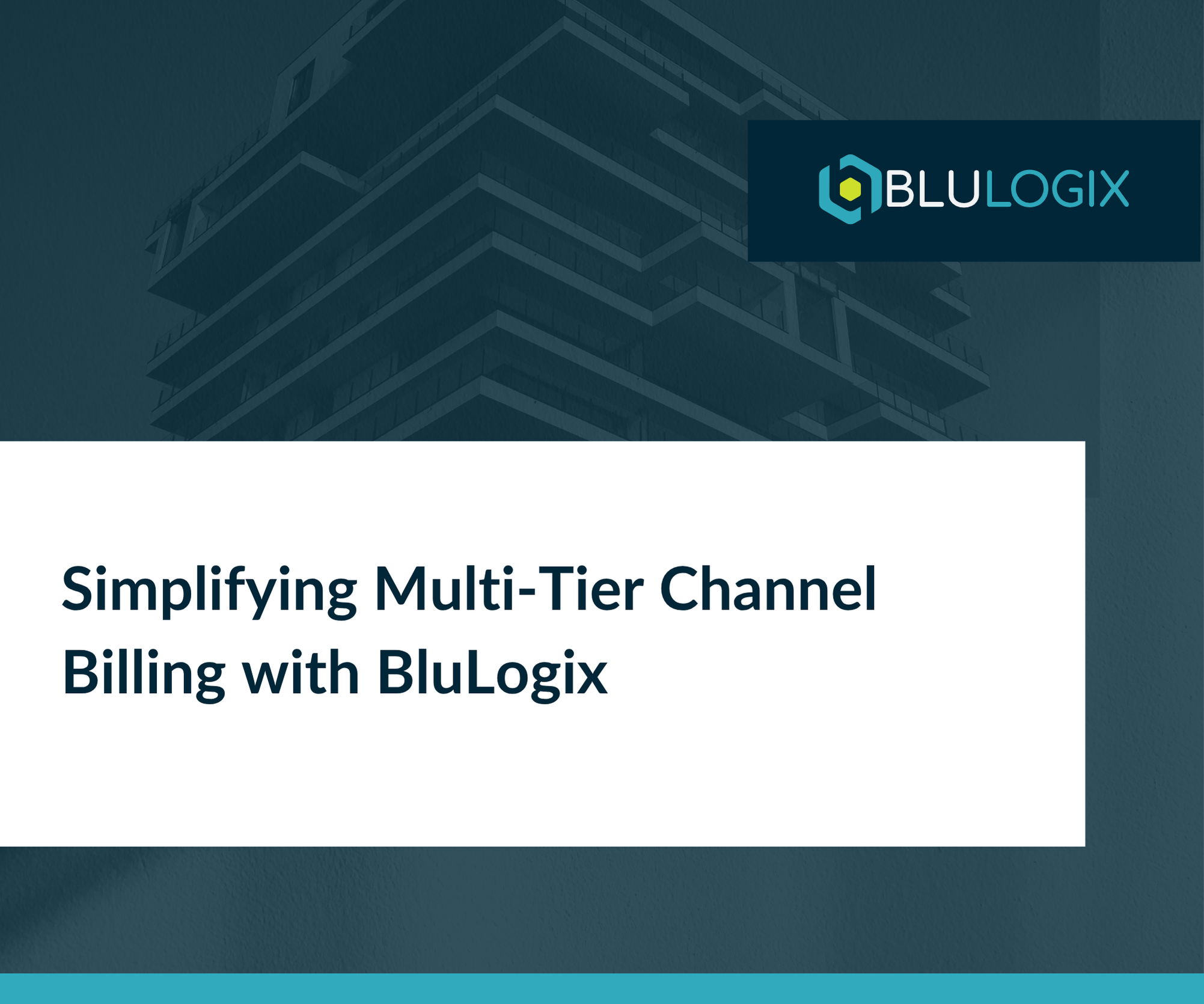 Simplifying Multi Tier Channel Billing with BluLogix