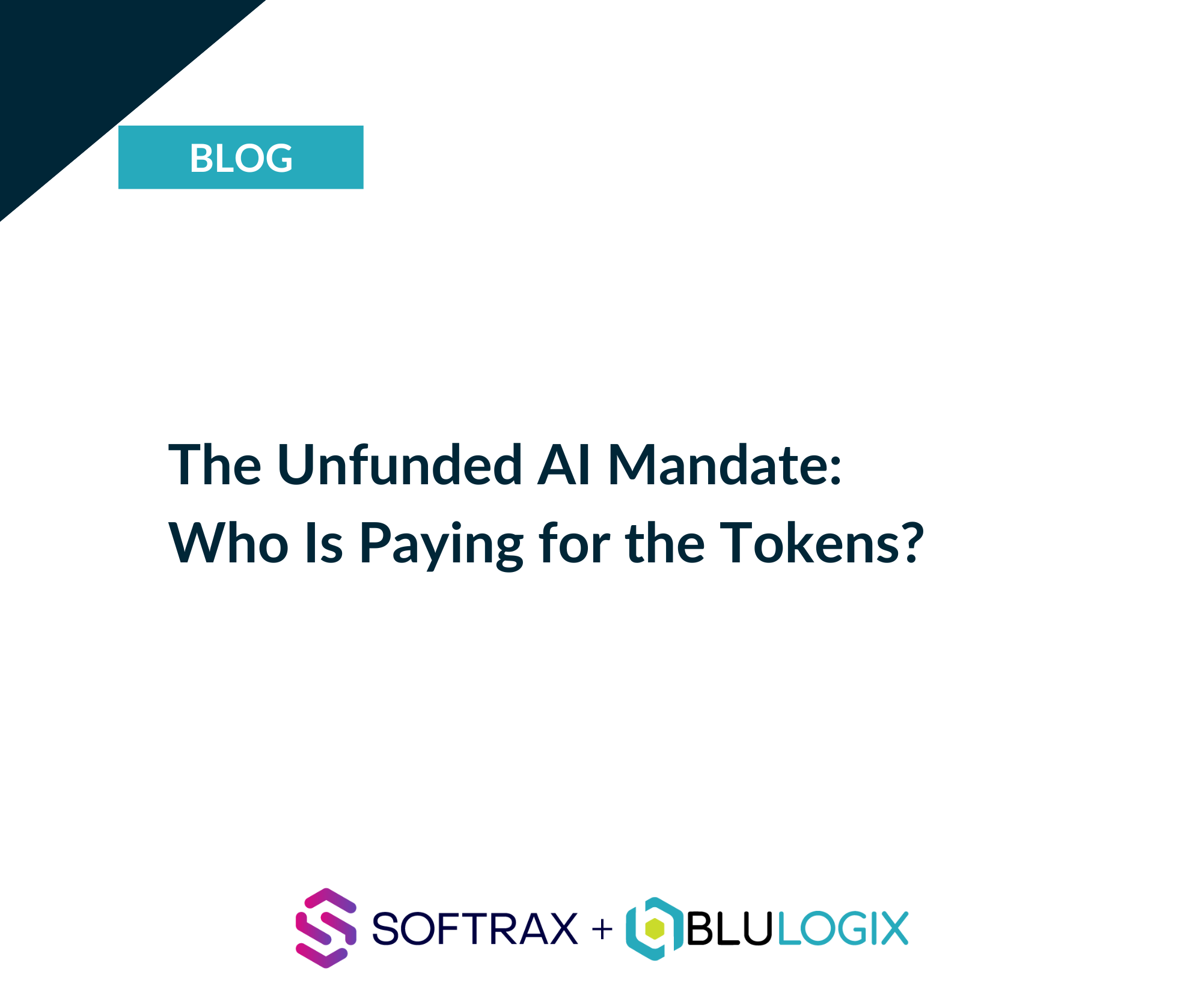 The Unfunded AI Mandate Who Is Paying for the Tokens